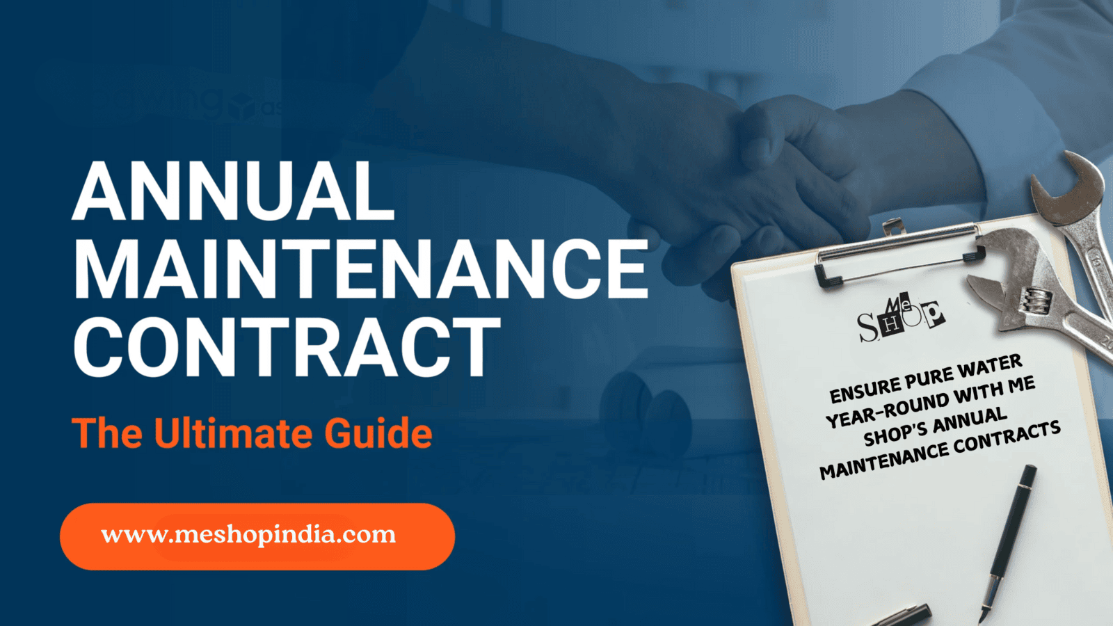 ENSURE PURE WATER YEAR-ROUND WITH ME SHOP'S ANNUAL MAINTENANCE CONTRACTS